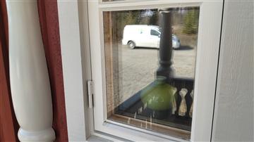 Fönsterdetaljer efter behandling